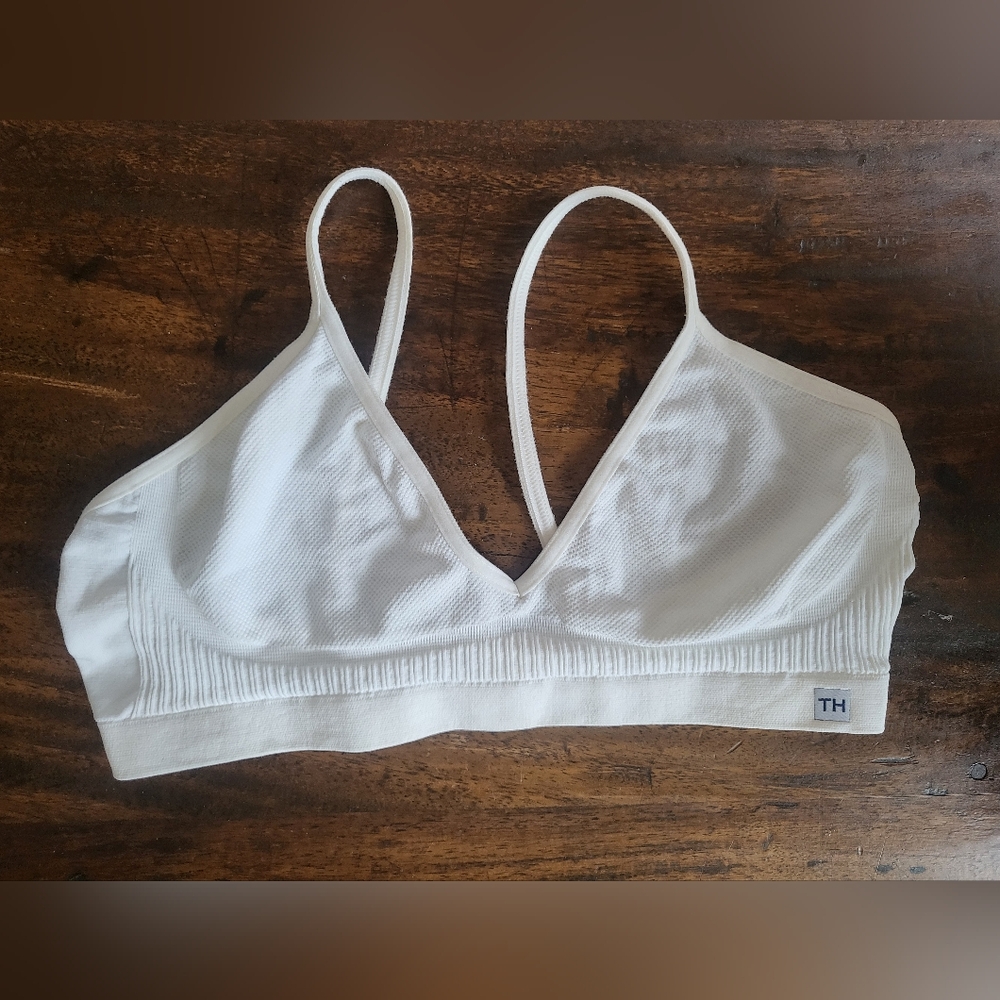 Tommy Hilfiger White Seamless Bralette
